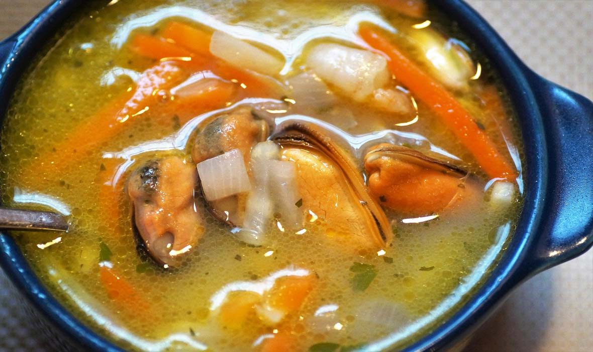 Fish and Mussels soup