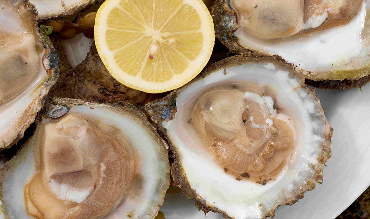 Oysters-and-lemon